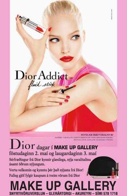 Dior kynning  Make Up Gallery 2 og 3.ma